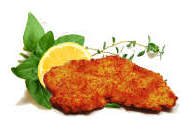 Schnitzel paniert, Wiener-Schnitzel